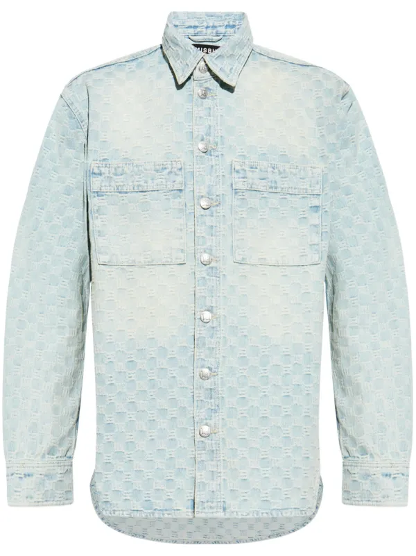 MISBHV Monogram シャツ | ブルー | FARFETCH JP