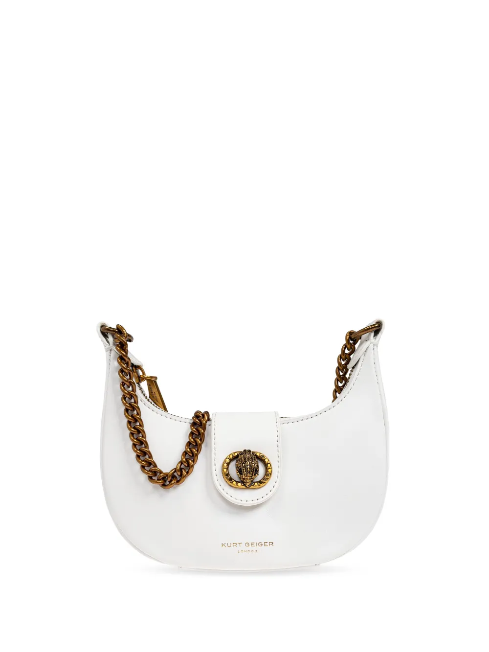 Kurt Geiger London チェルシー ショルダーバッグ S - ホワイト Kurt Geiger London チェルシー ショルダーバッグ S - ホワイト