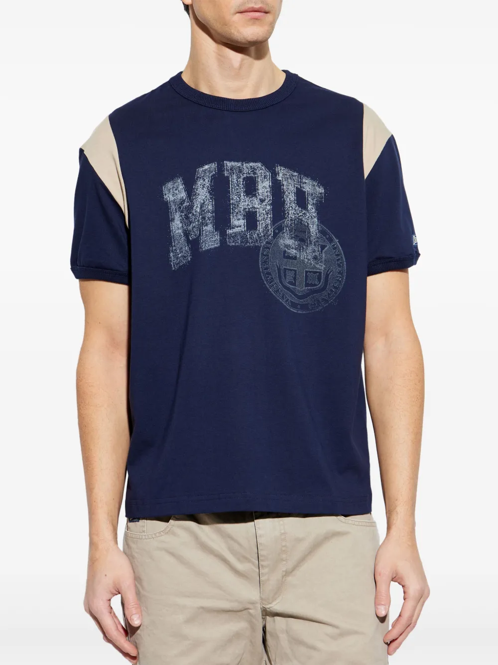 MISBHV MBH Teddy T-shirt Blauw