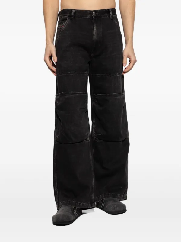 Diesel D-Shift ジーンズ | ブラック | FARFETCH JP