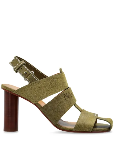 JW Anderson 95mm suede fisherman sandals