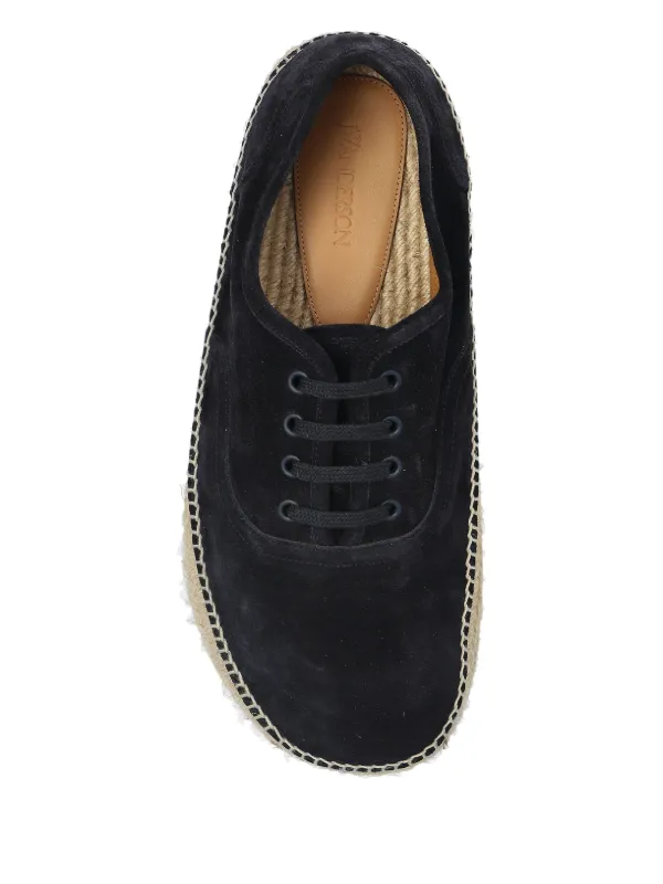 【関税込み】JW Anderson エスパドリーユ JW Anderson スエード エスパドリーユ | ブルー | FARFETCH JP