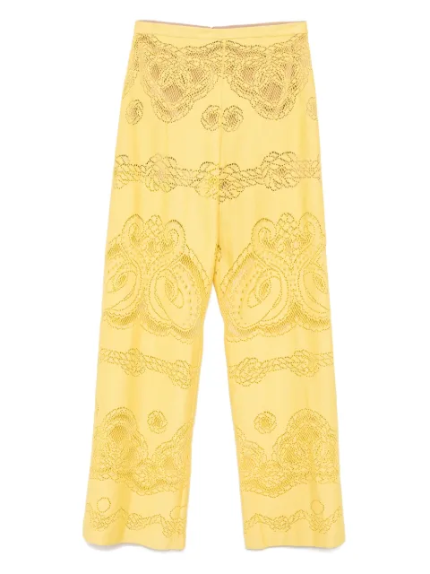 Zuhair Murad Deco lace trousers