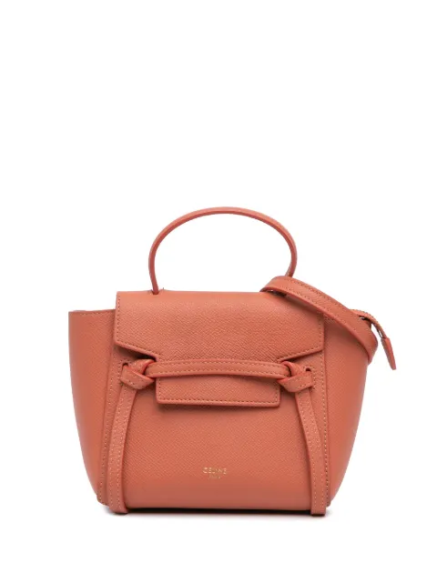 Céline Pre-Owned 2020 Pico Grained Calfskin Belt Bag satchel