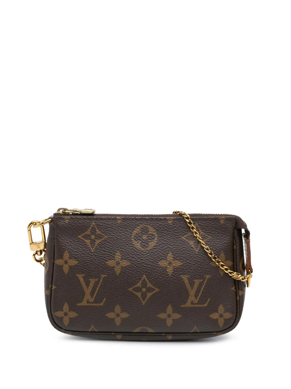 Louis Vuitton Pre-Owned 2021 Monogram Mini Pochette Accessoires handbag - Marrone