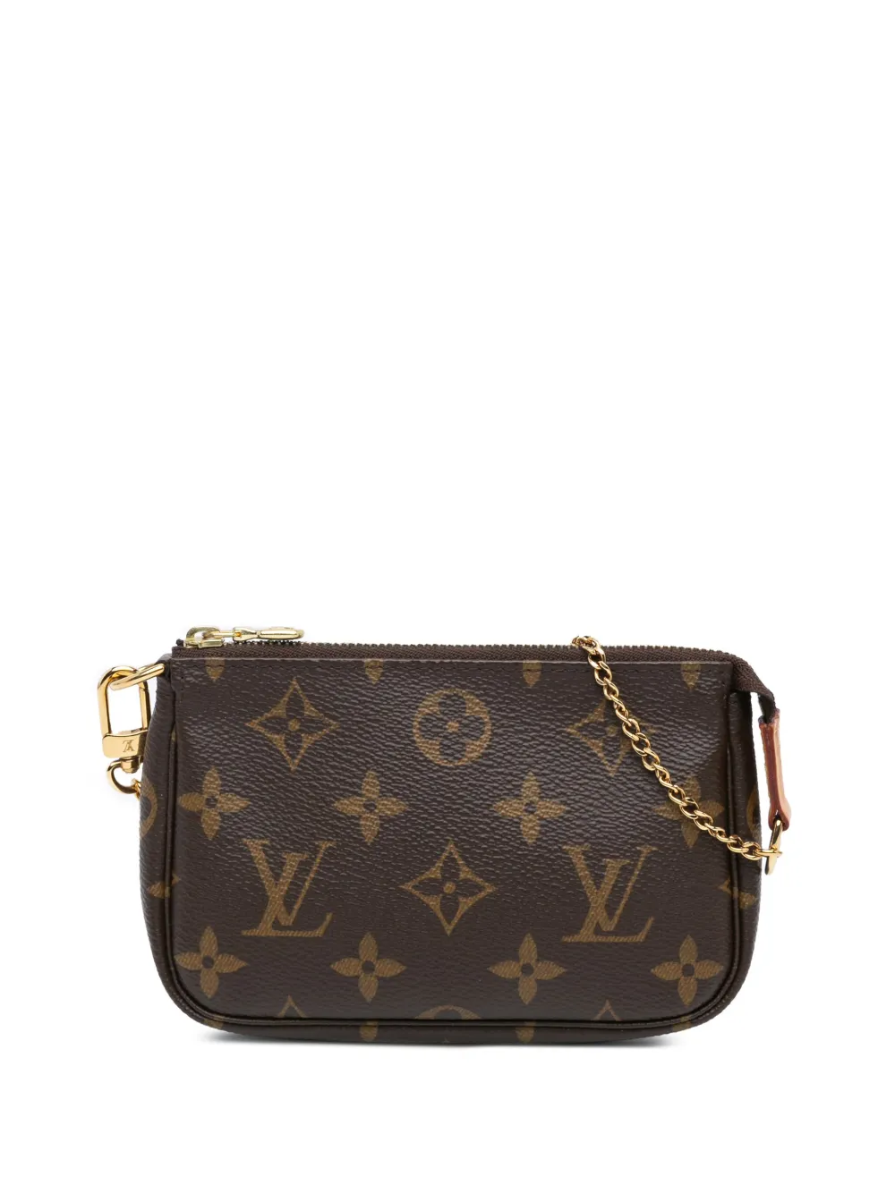 Louis Vuitton Pre-Owned 2021 Monogram Mini Pochette Accessoires handbag | Brown | Image 1