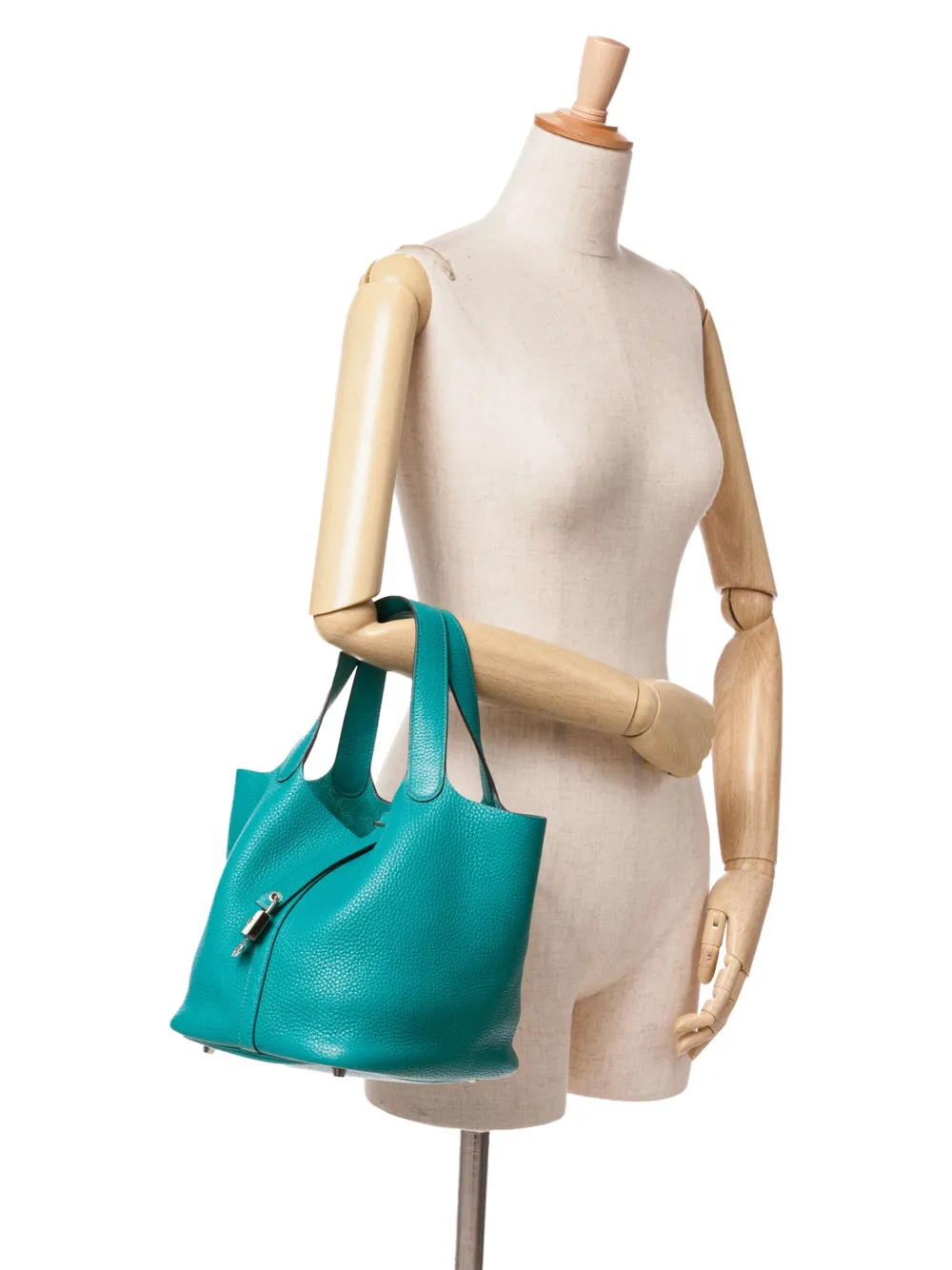 Hermès Pre-Owned 2016 Clemence Picotin Lock 22 handtas - Blauw
