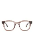Peter & May Walk square-frame glasses - Neutrals