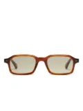 Peter & May Walk rectangle-frame sunglasses - Brown