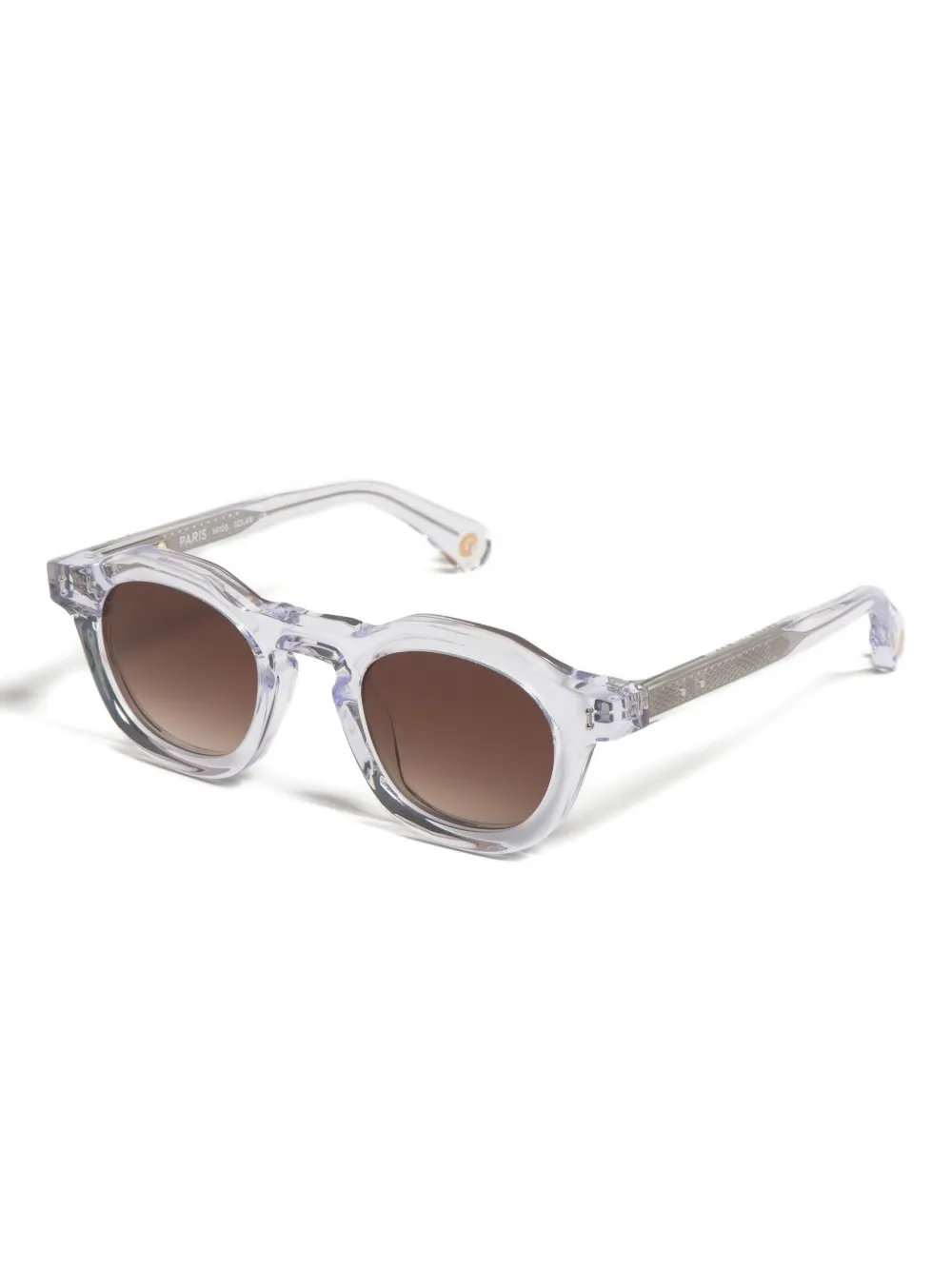 Peter & May Walk S105 Solar zonnebril met rond montuur - Beige