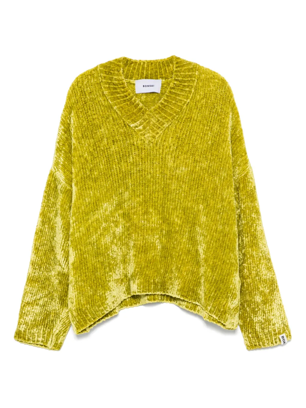 Bonsai chenille sweater | Green | Image 1