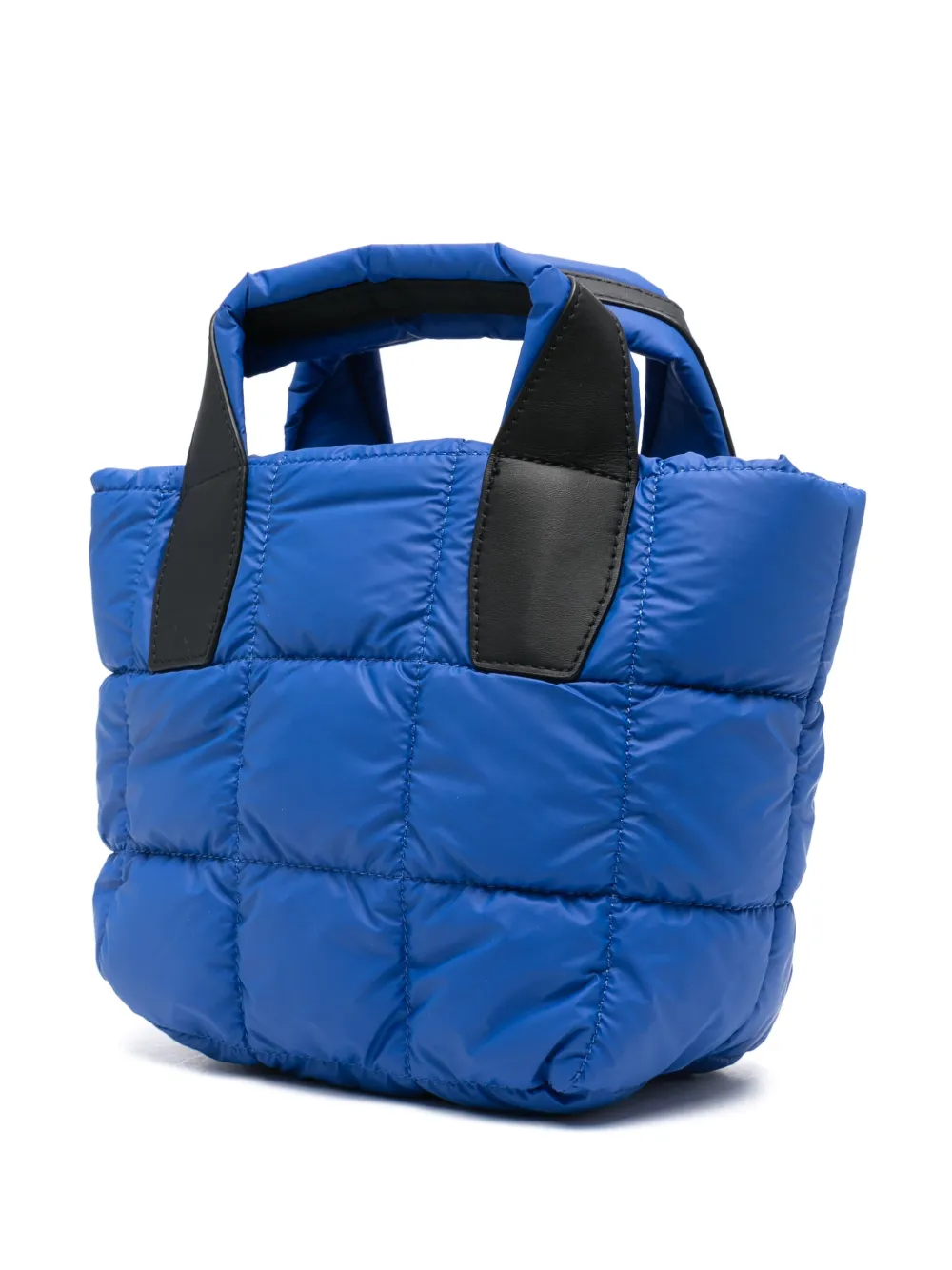 Veecollective Mini Vee Tote Bag In Blue