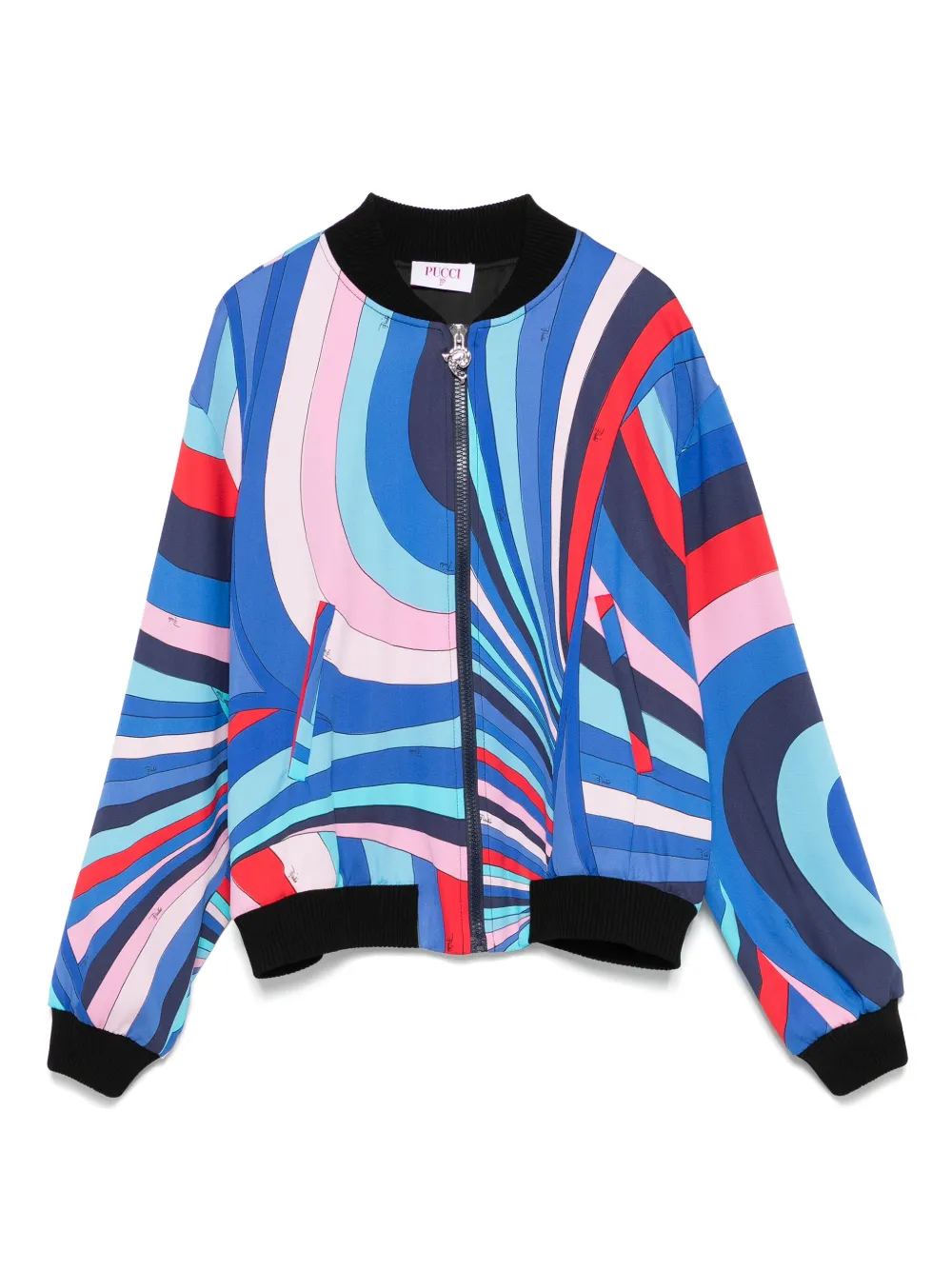 PUCCI JUNIOR IRIDE-PRINT JACKET