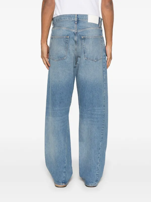 Sunflower Wide Twist Jeans | Blue | FARFETCH Sunflower Wide Twist Jeans | Blue | FARFETCH