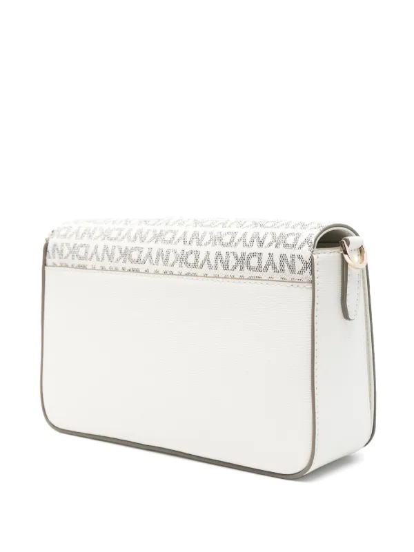 DKNY Bryant Cross Body Bag | White | FARFETCH CA