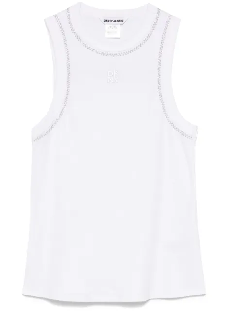 DKNY تانك توب مزين بترصيع