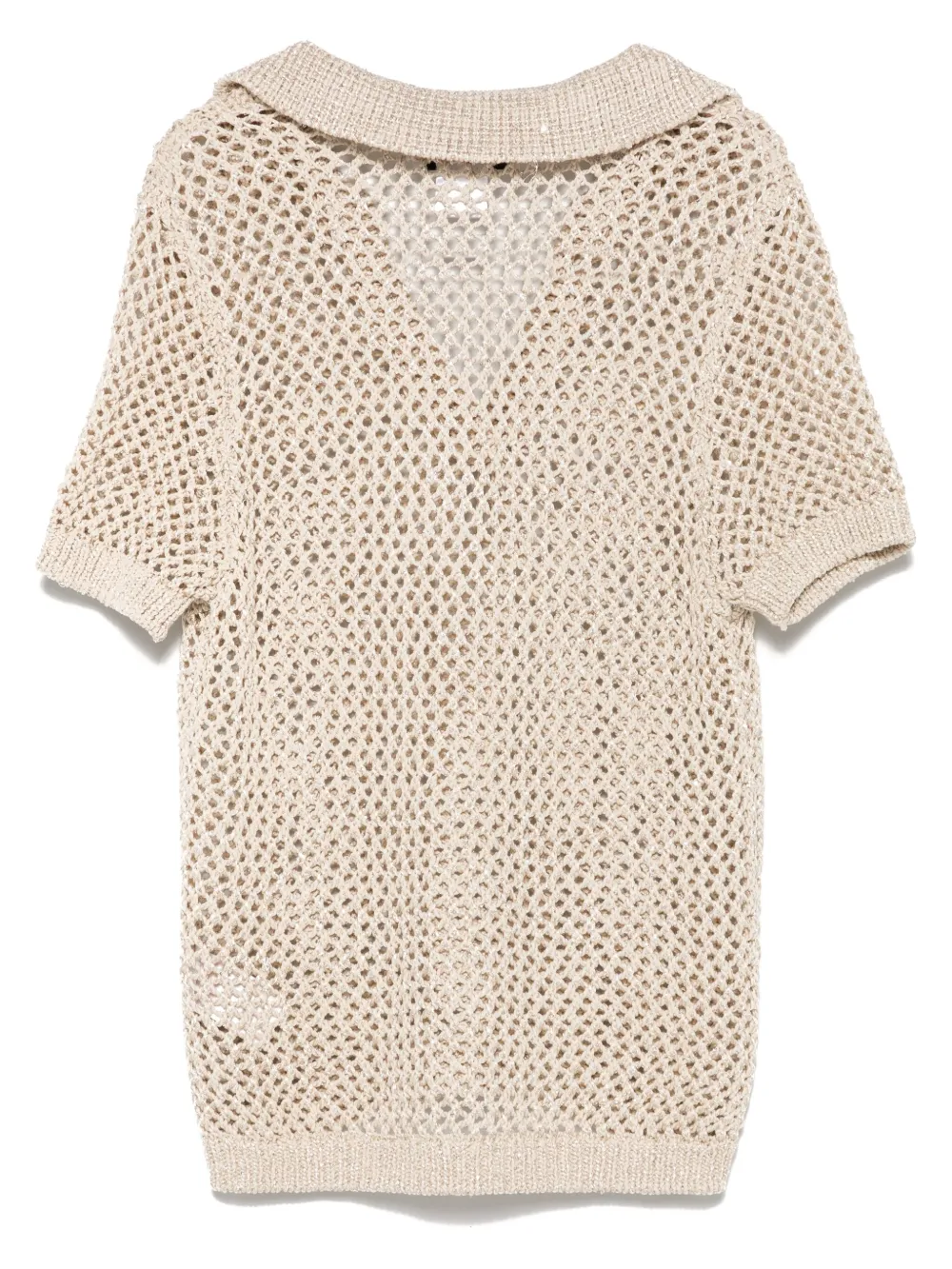 DKNY Opengebreide top - Beige