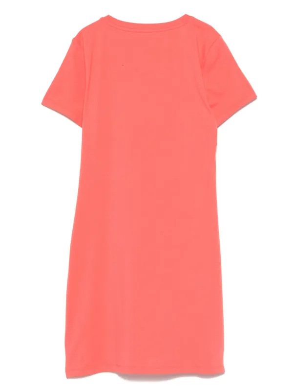 dkny orange dress DKNY Coral Pink Sleeveless Shift Dress Size 8 NWT