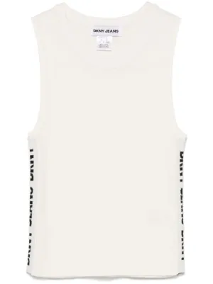 Stella McCartney chain-straps Tank Top | White | FARFETCH