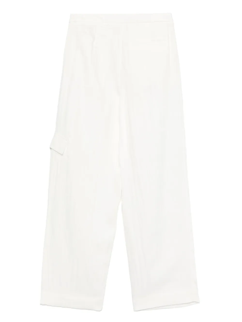 DKNY twill-weave cargo trousers - Wit