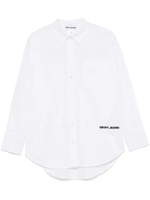 DKNY logo-embellished shirt