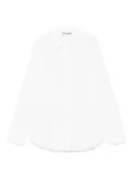DKNY eyelet-detail long-sleeve shirt - White