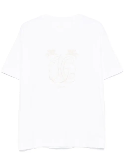 T-shirt en coton à broderie HG - Givenchy - Modalova