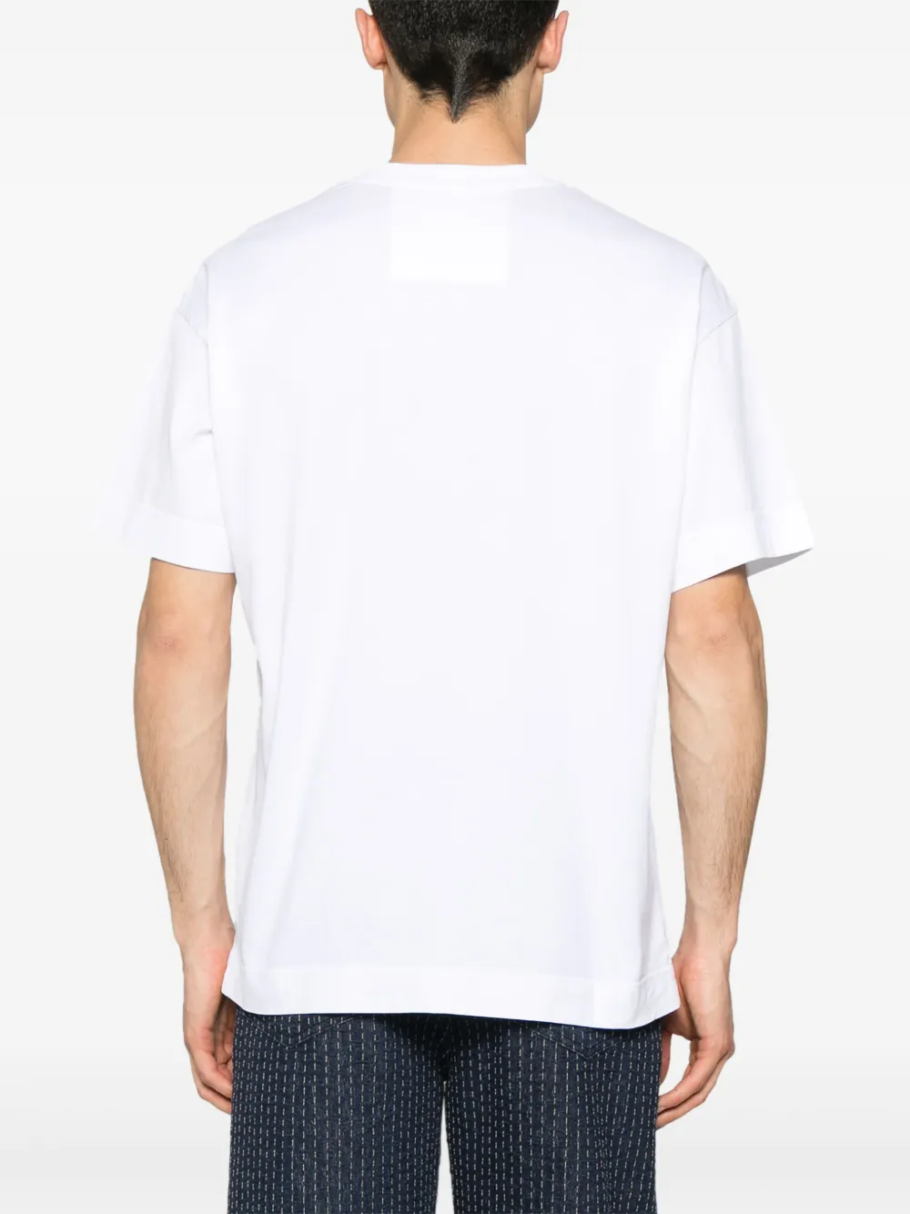 Givenchy Katoenen T-shirt met HG-borduurwerk Wit