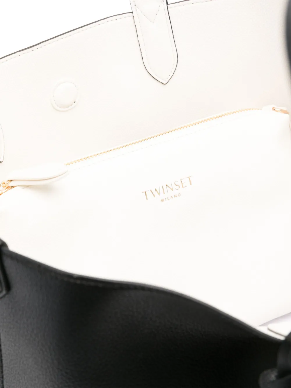 Twinset Everywhere Tote Bag In Schwarz