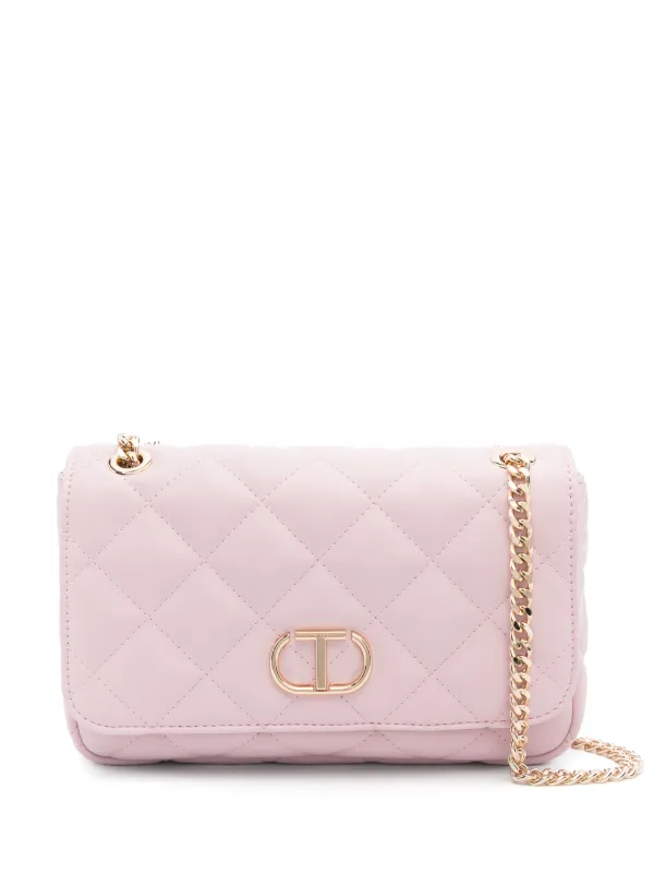 TWINSET Audrey Cross Body Bag Pink FARFETCH TR