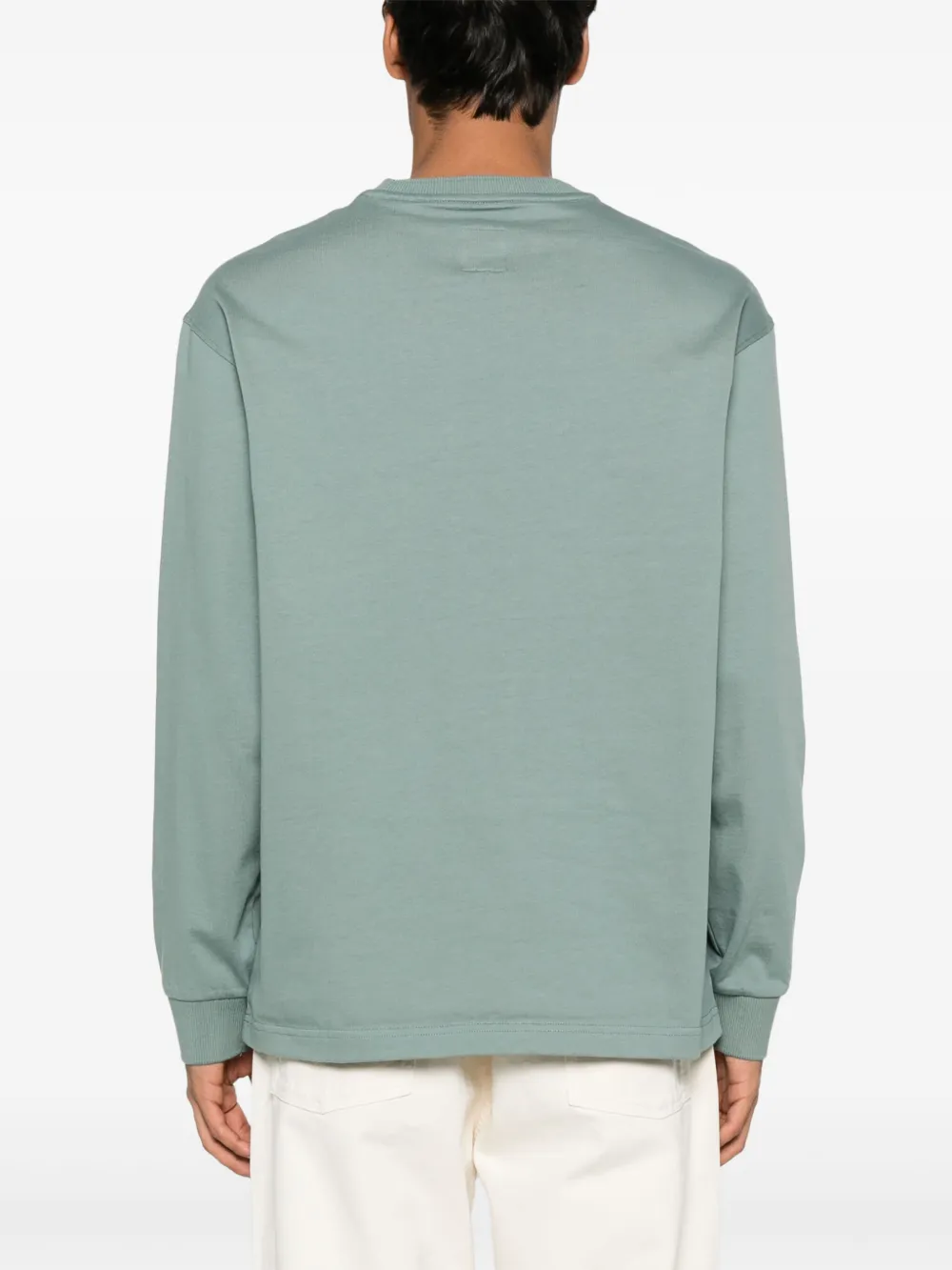 Emporio Armani T-shirt met logopatch Groen