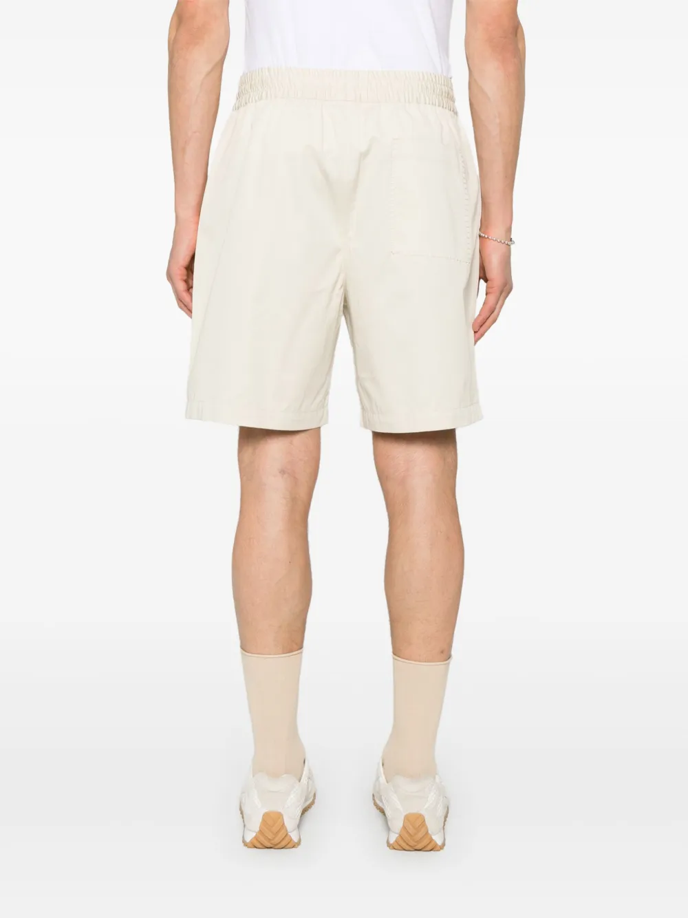 Axel Arigato Shorts met borduurwerk Beige
