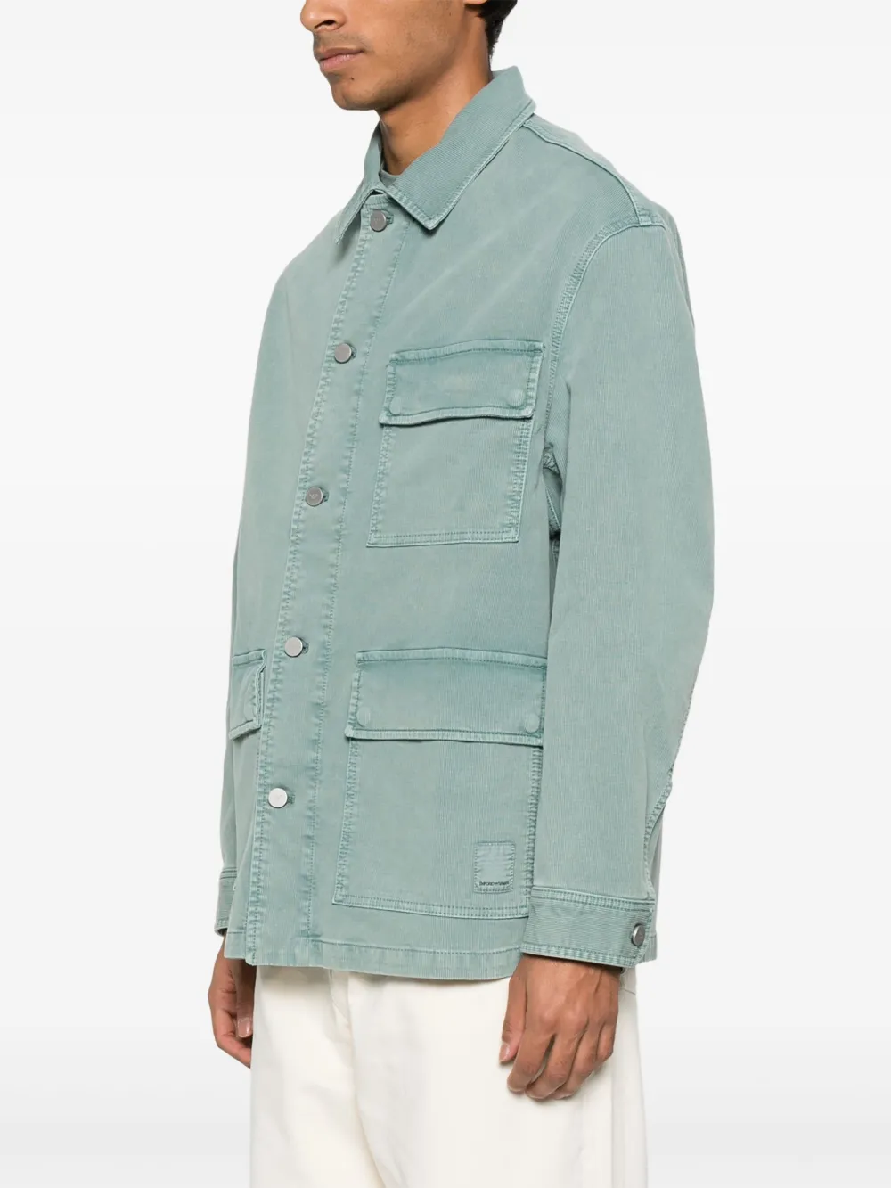 Emporio Armani Jack met gegraveerd logo Blauw