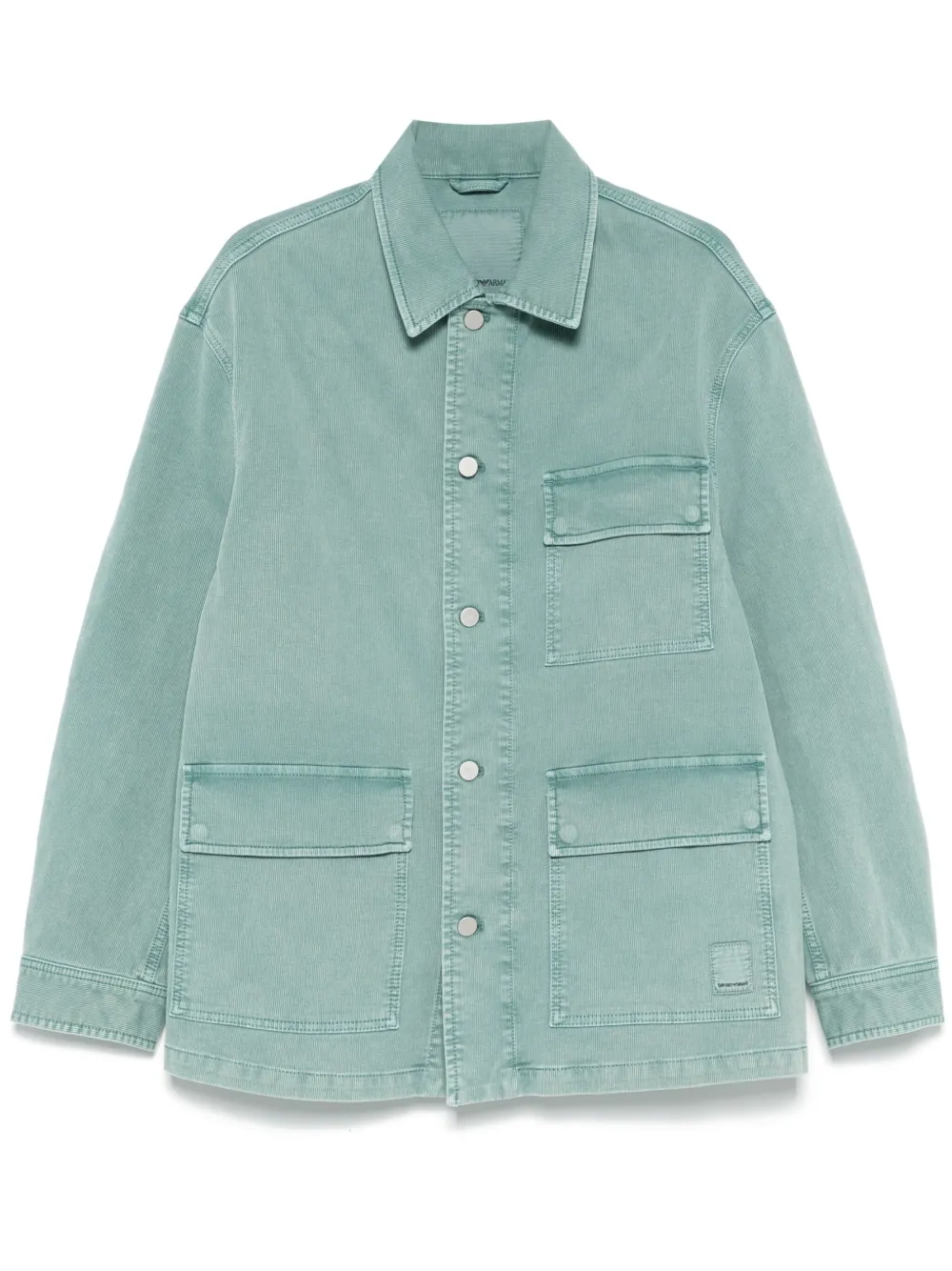 Emporio Armani - Jack met gegraveerd logo - heren - biologisch katoen/Elastane