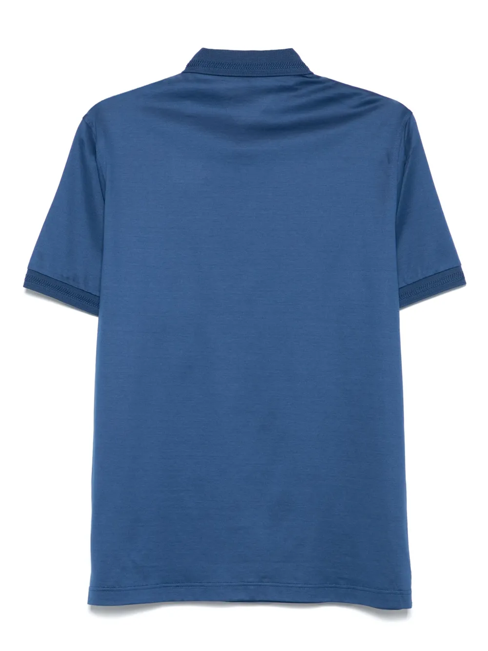 Corneliani jersey polo shirt - Blauw