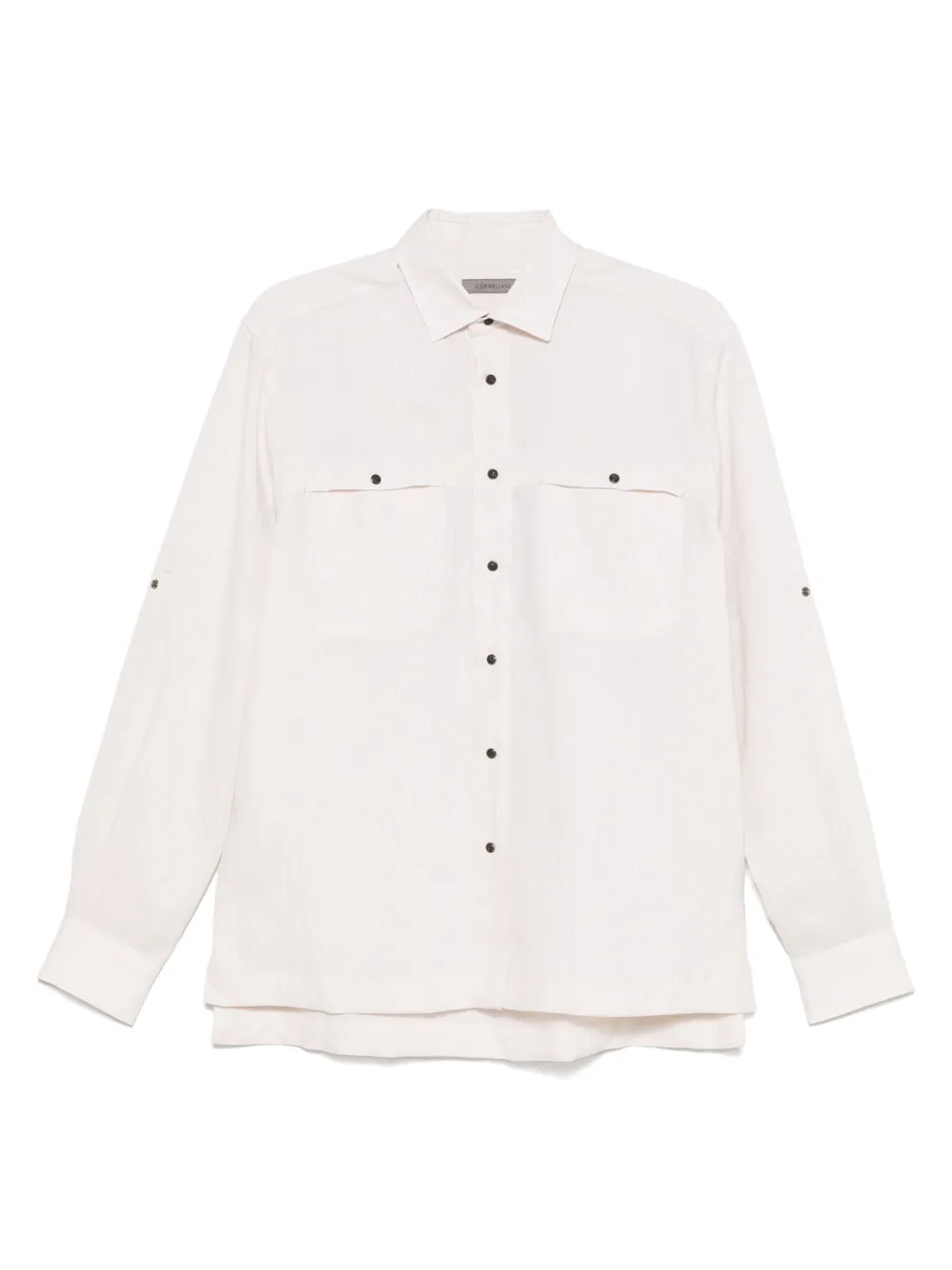 Corneliani camisa de lino | neutro | Image 1