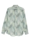 Corneliani linen shirt - Green