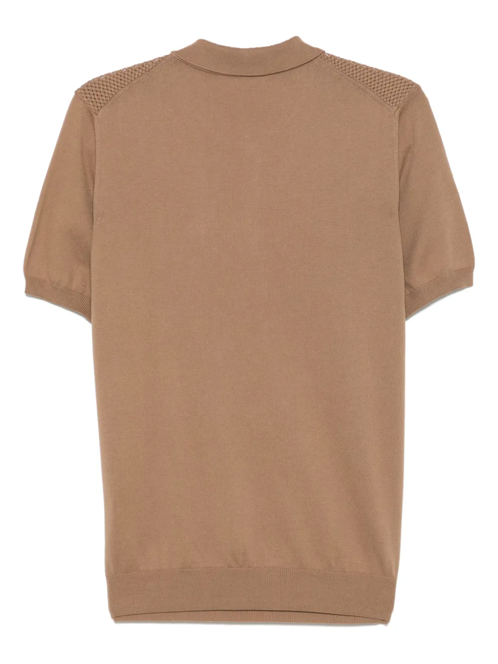 Corneliani knit polo shirt - Bruin