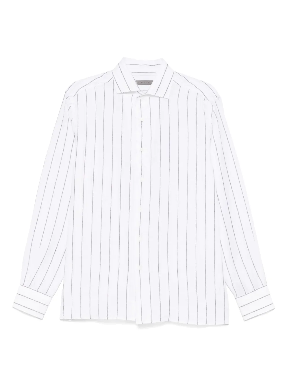 Corneliani camisa de lino | blanco | Image 1