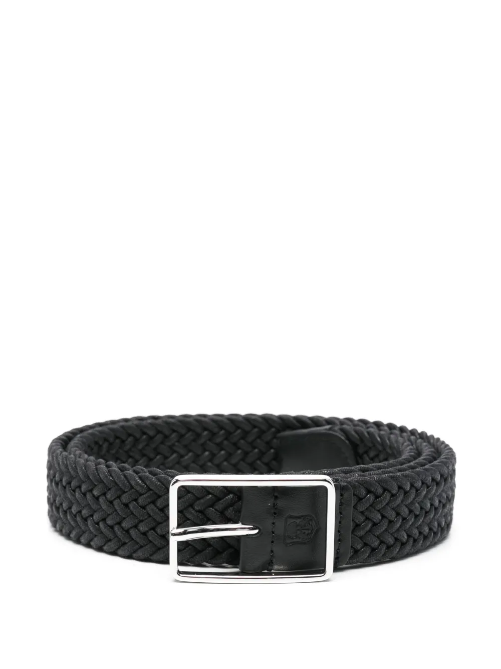 Corneliani Gevlochten riem Zwart