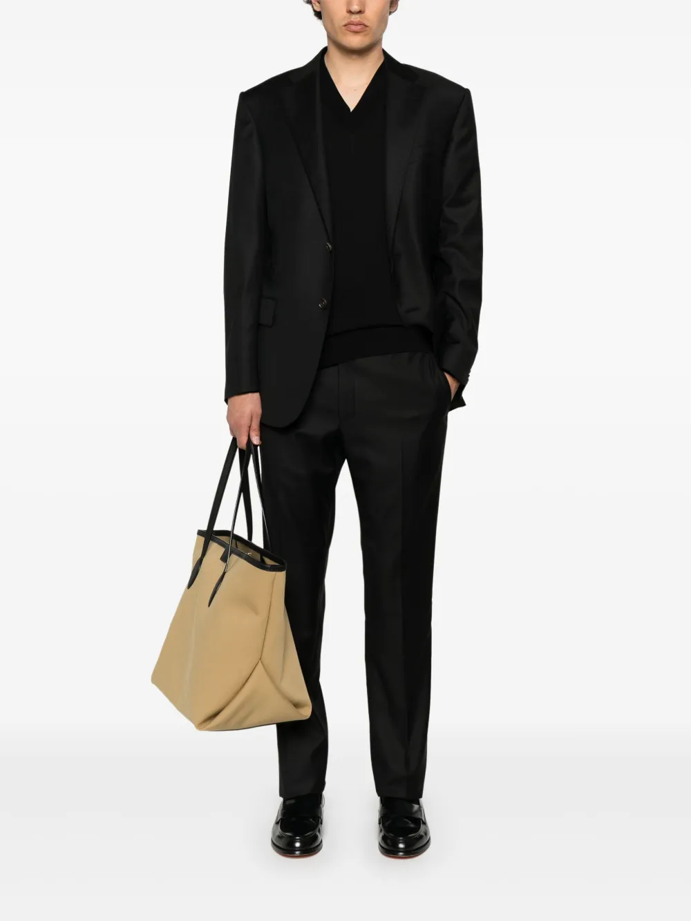 Corneliani virgin-wool single-breasted suit | Trajes con botones | Image 2