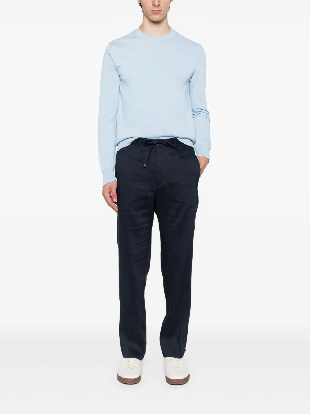 Corneliani straight-leg trousers - Blauw