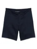 Corneliani high-waisted shorts - Blue