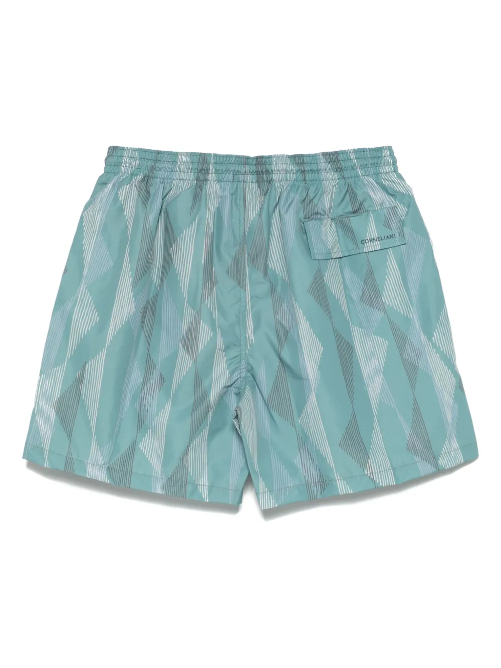 Corneliani geometric-print swim shorts | Swim Shorts | Image 2