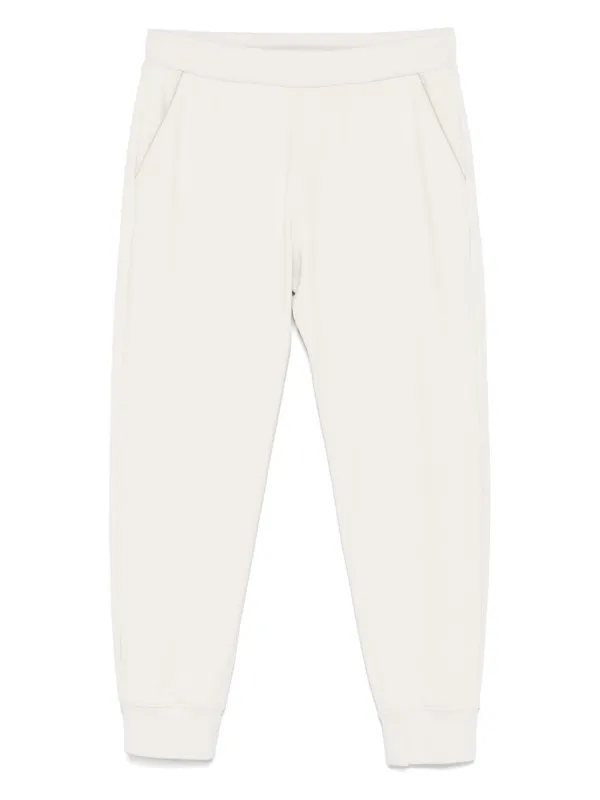 Corneliani Logo-appliqué Track Pants in Neutrals
