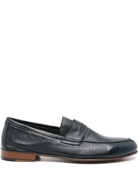 Corneliani leather loafers