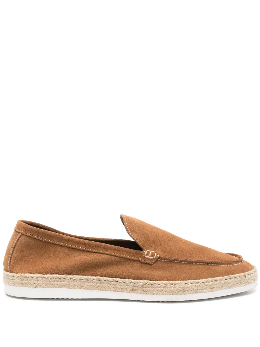 Corneliani suede loafers Brown