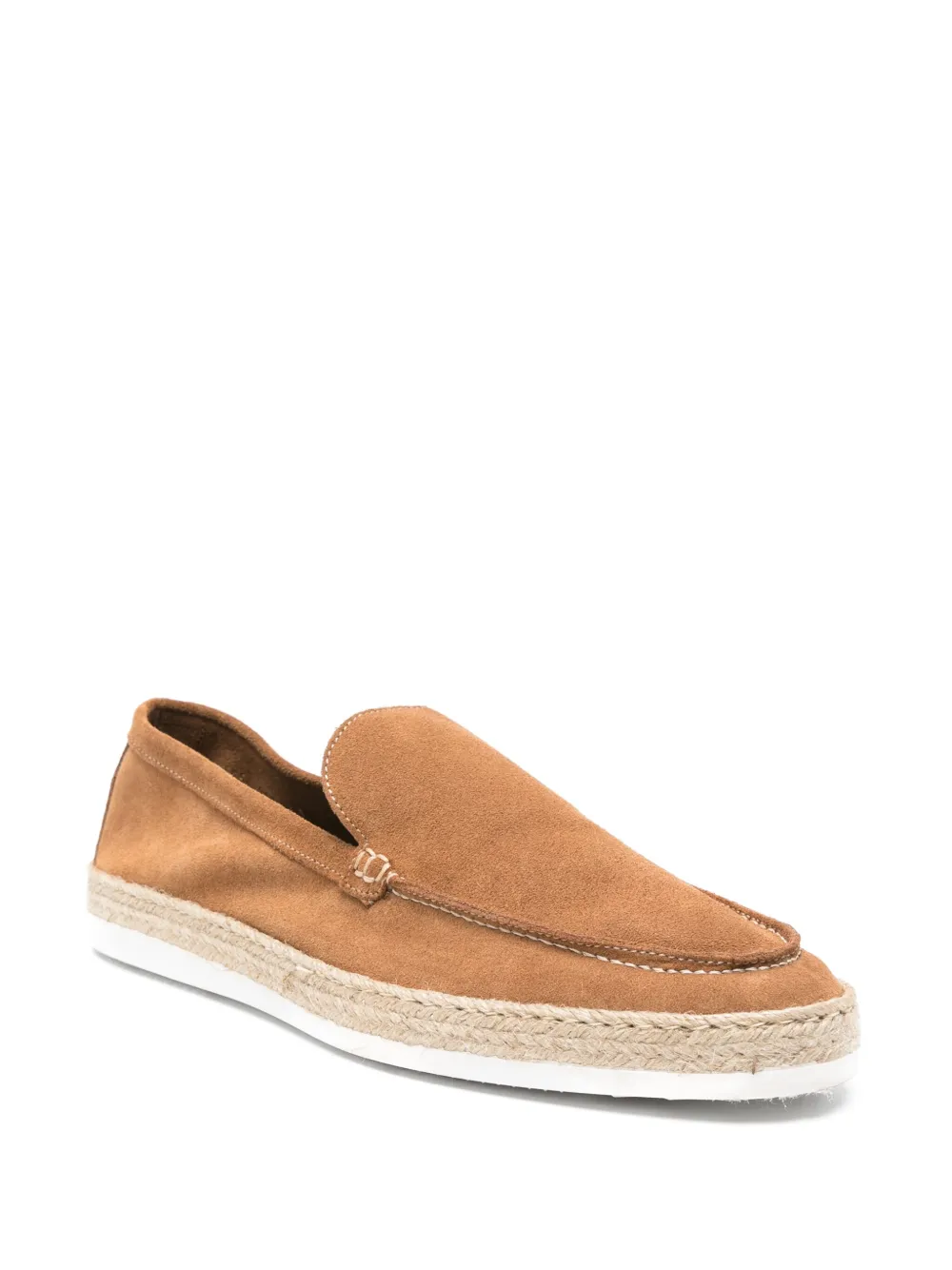 Corneliani suede loafers - Bruin