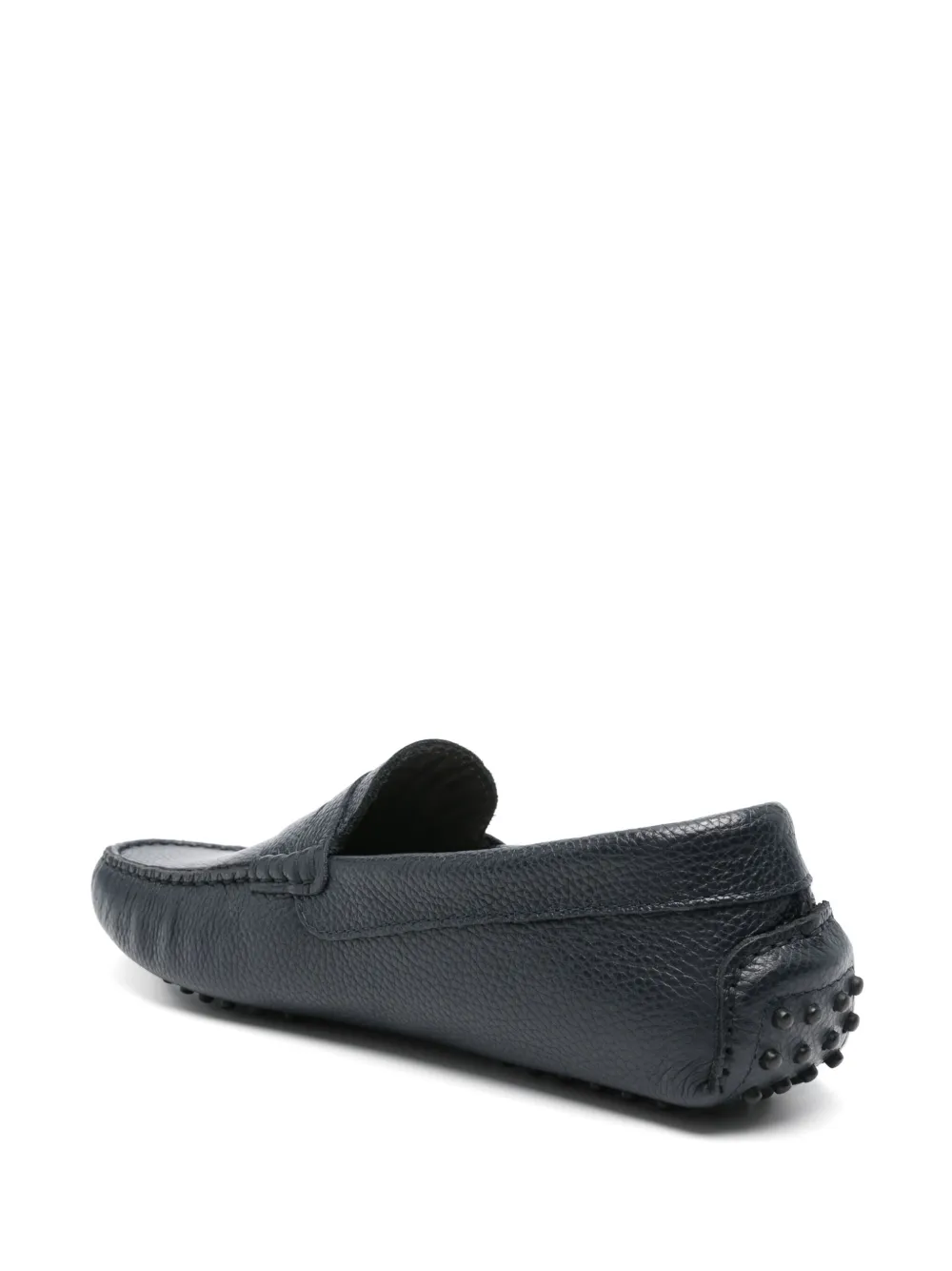 Corneliani leather loafers Blue