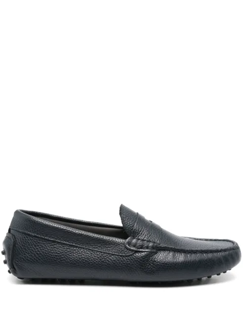 Corneliani leather loafers